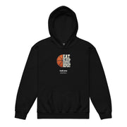 hall.one Jugend Hoodie | Eat Sleep Basketball Repeat – Bild 1 von 8