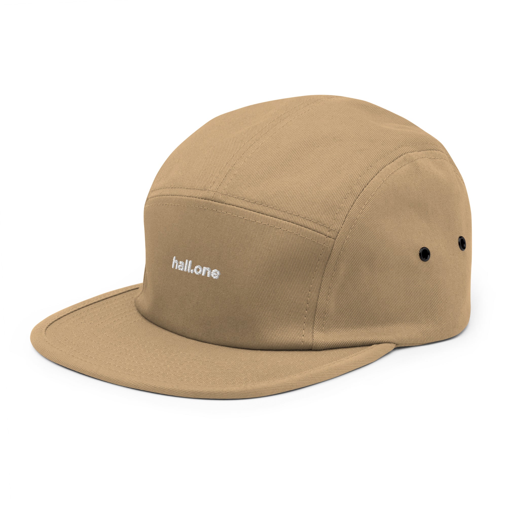 Five-Panel-Cap: Schirm-Cap mit Logo - Hall.one