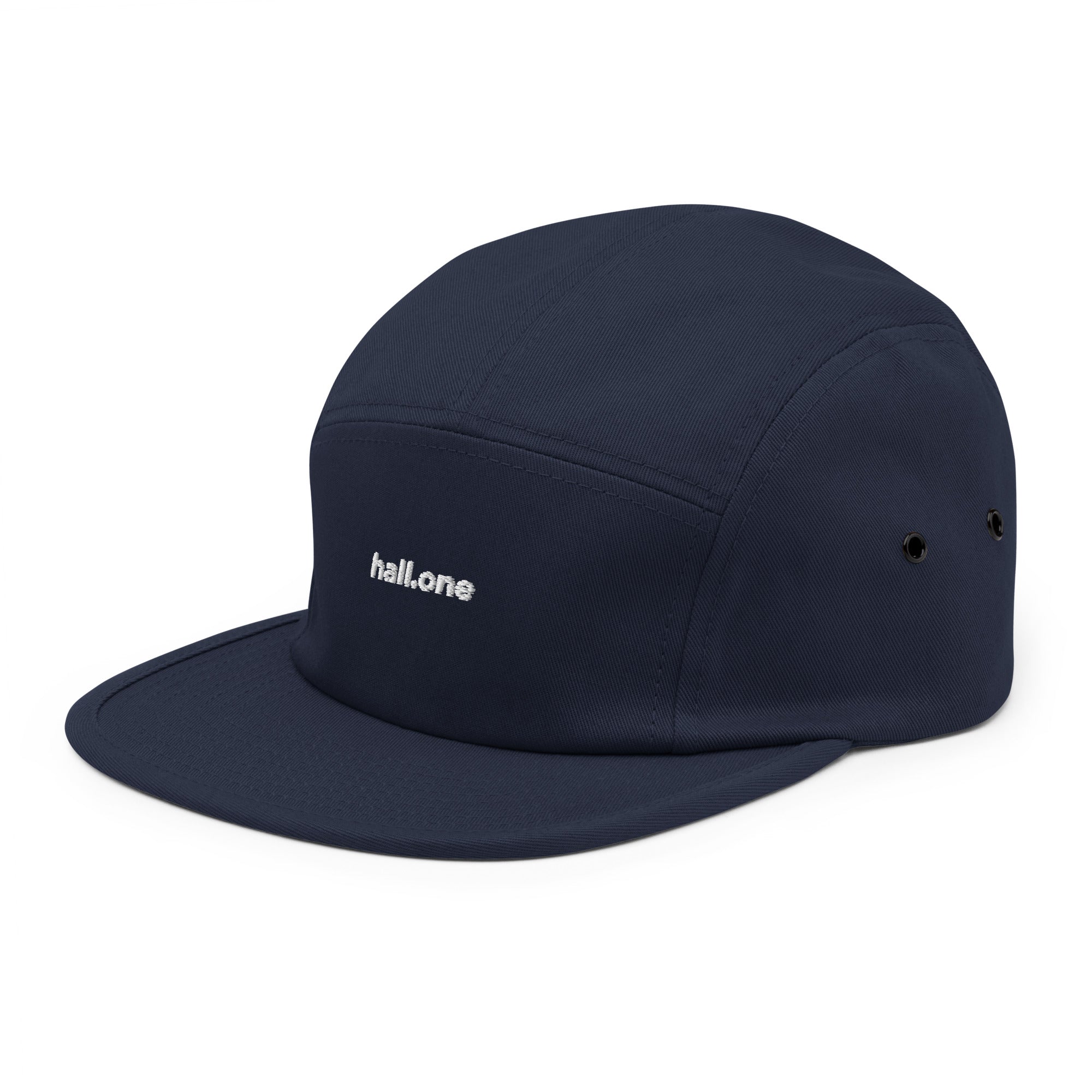 Five-Panel-Cap: Schirm-Cap mit Logo - Hall.one