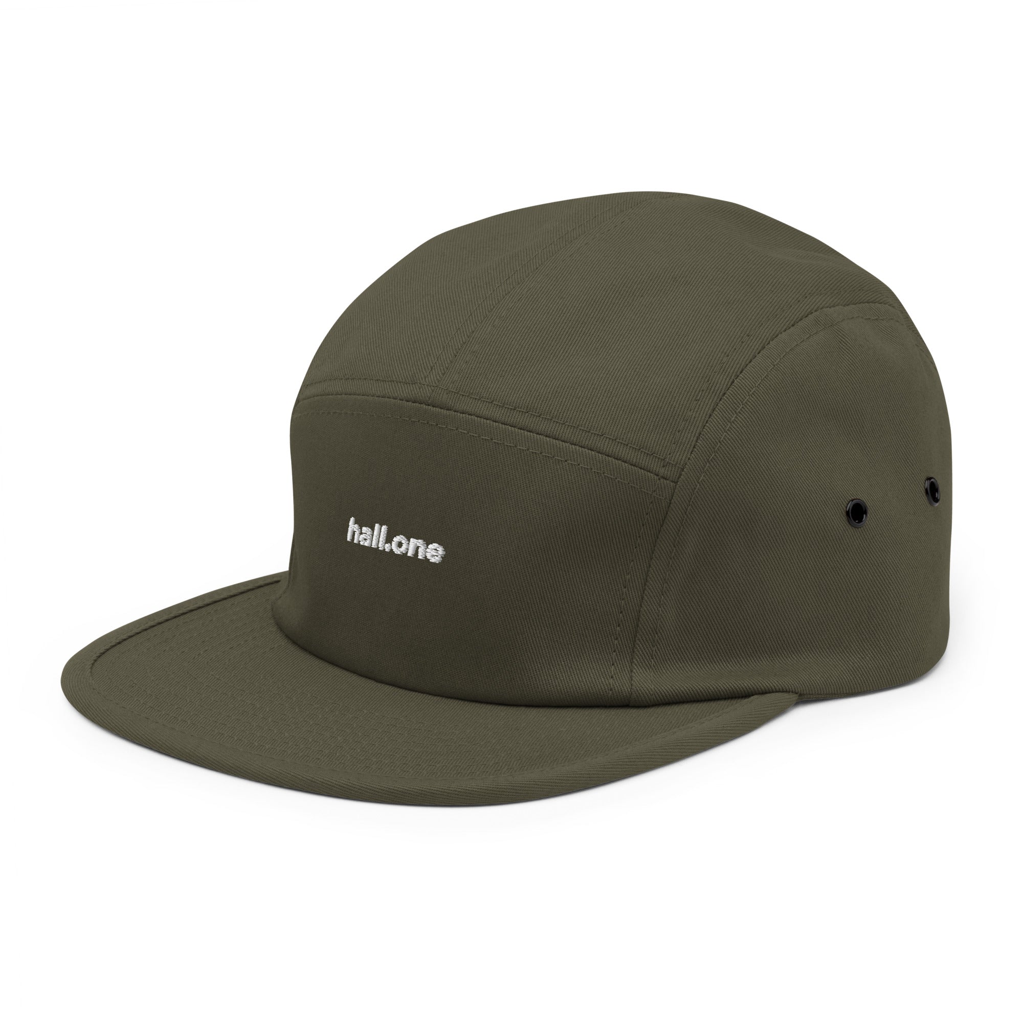 Five-Panel-Cap: Schirm-Cap mit Logo - Hall.one