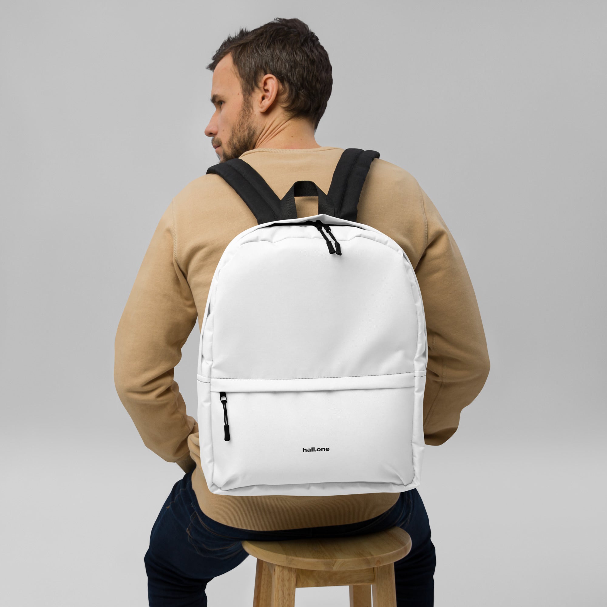 Rucksack: Rucksack Personalisierbar - Hall.one