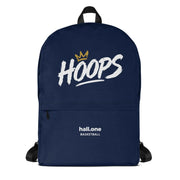 hall.one Basketball-Rucksack | HOOPS Navy – Bild 1 von 5