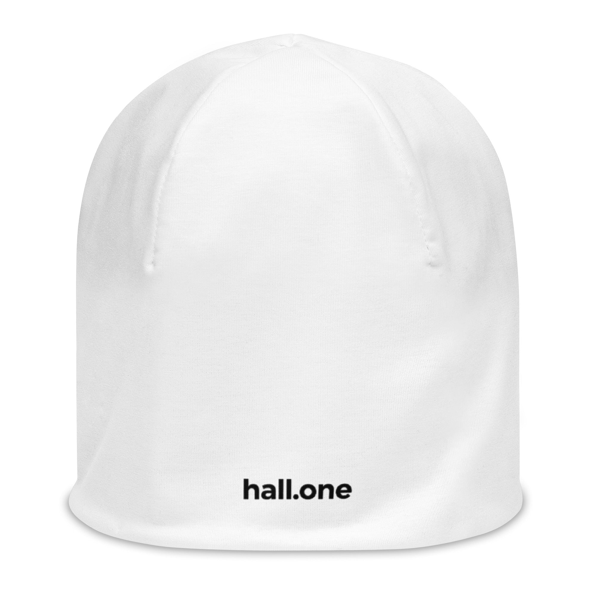 Allover-Beanie: Beanie mit Logo - Hall.one