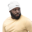 Allover-Beanie: Beanie mit Logo - Hall.one