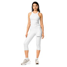 Capri-Leggings: personalisierbare Leggings - Hall.one