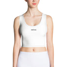 Crop-Top: Crop-Top mit Logo - Hall.one