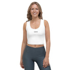 Crop-Top: Crop-Top mit Logo - Hall.one