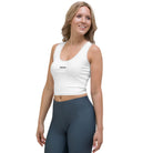 Crop-Top: Crop-Top mit Logo - Hall.one