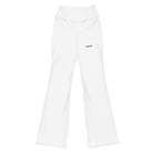 Leggings mit Schlag: Trainingshose mit Logo - Hall.one