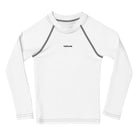 Kinder-Rash-Guard: Kinder Schwimmshirt mit Logo - Hall.one