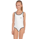 Allover-Kinderbadeanzug: Kinderbadeanzug mit Logo - Hall.one