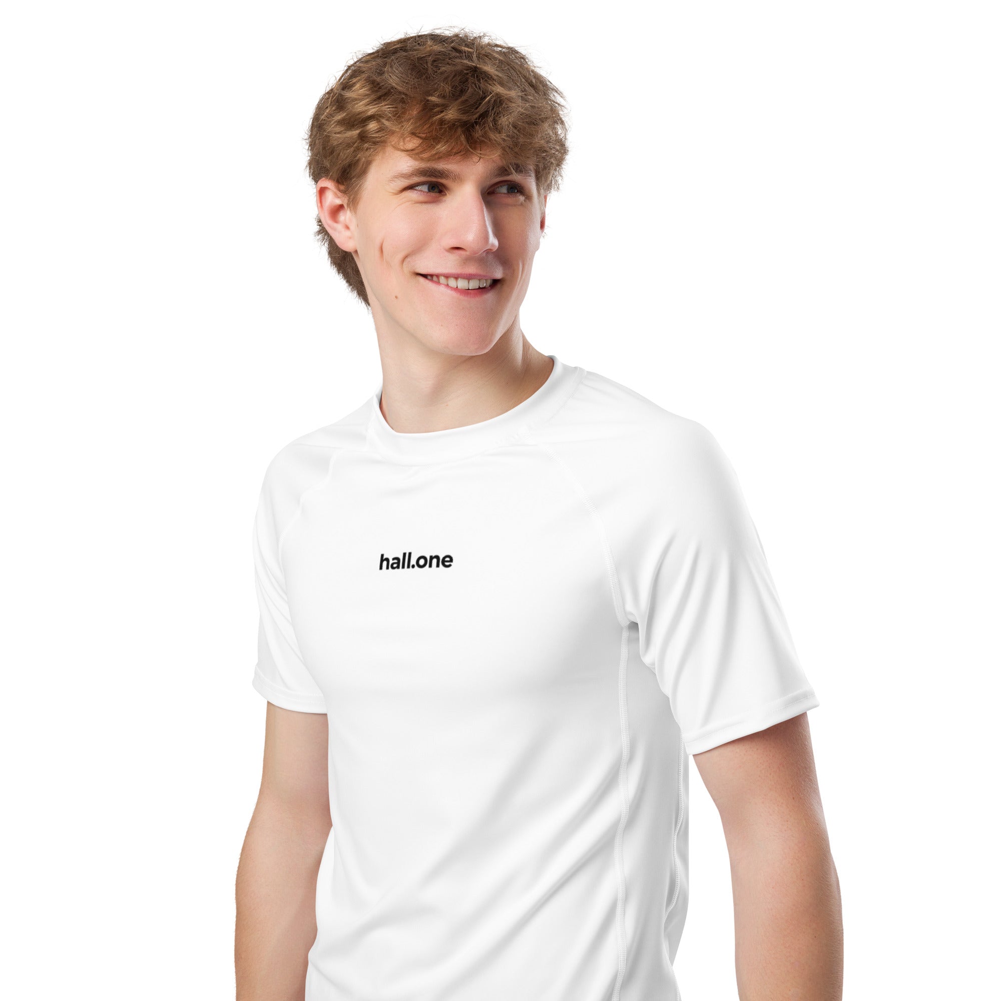 Herren-Rashguard mit Allover-Druck - Hall.one