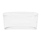 Recyceltes Bandeau-Bikini-Top mit Allover-Druck: Bikini-Top mit Logo - Hall.one