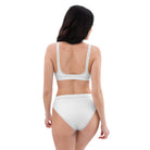Recycelter Allover High Waist Bikini: bedruckbarer Bikini - Hall.one