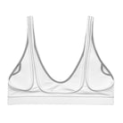 Recyceltes, gepolsterstes Allover-Bikini-Oberteil: Bikini Top bedruckbar - Hall.one