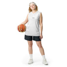 Recyceltes Unisex-Basketballtrikot: Basketballtrikot mit Logo - Hall.one