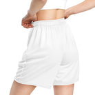Mesh-Shorts: Leichte Shorts mit Logo - Hall.one