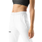 Damen-Jogginghose: Fitnesshose mit Logo - Hall.one