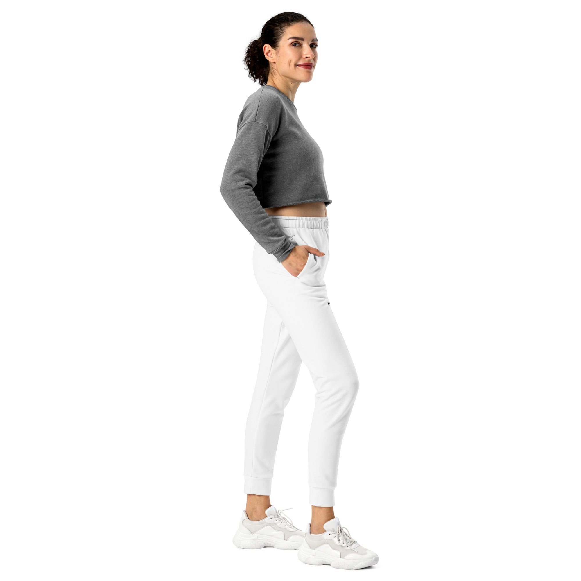 Damen-Jogginghose: Fitnesshose mit Logo - Hall.one