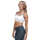 Sports bra: Sport BH mit Logo - Hall.one