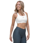Sports bra: Sport BH mit Logo - Hall.one