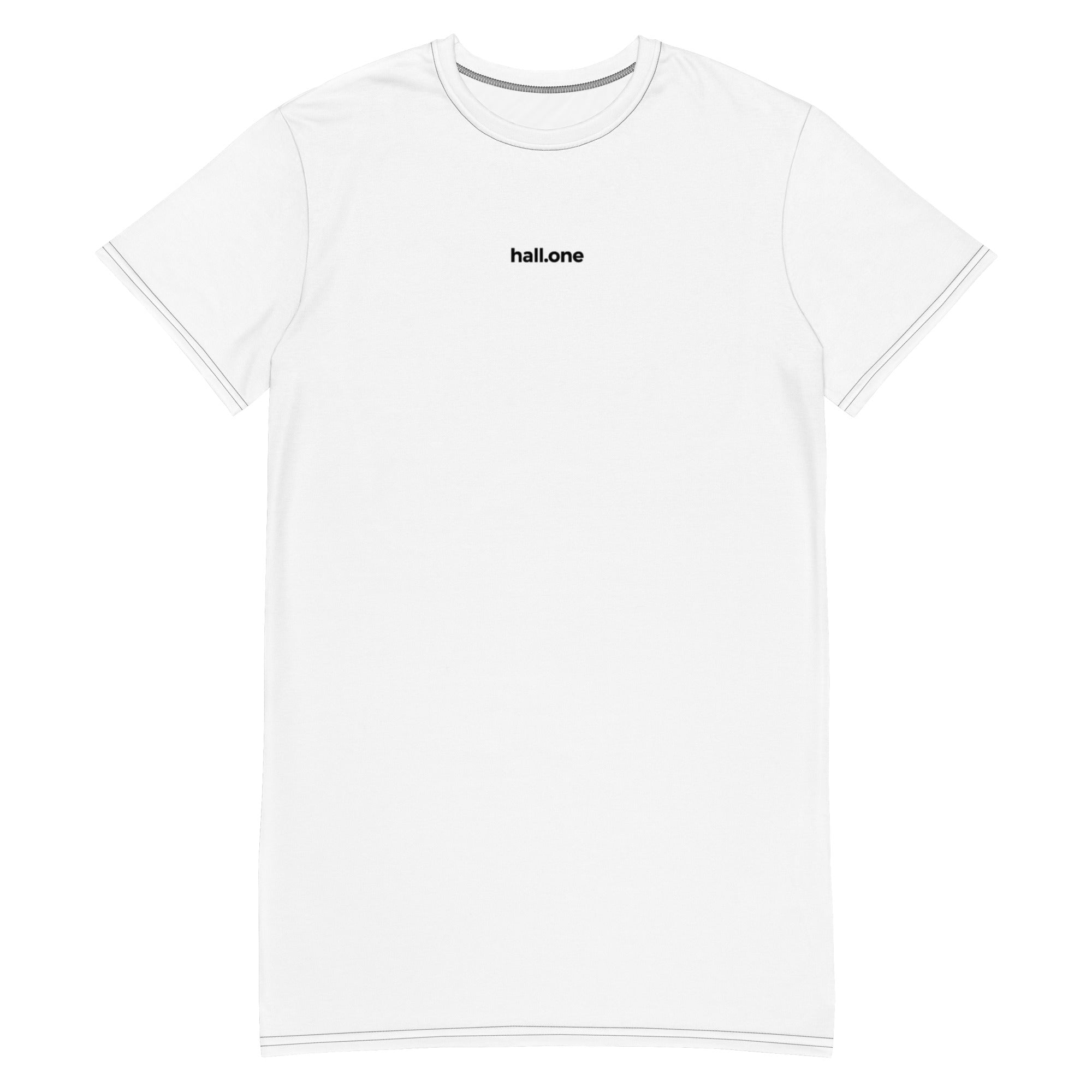 T-Shirt-Kleid: Kleid mit Logo - Hall.one