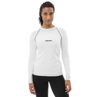 Damen-Rash-Guard: Rash-Guard mit Logo - Hall.one