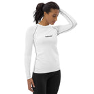 Damen-Rash-Guard: Rash-Guard mit Logo - Hall.one