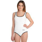 Allover-Badeanzug für Jugendliche: Badeanzug mit Logo - Hall.one