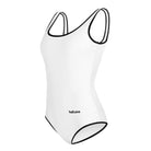 Allover-Badeanzug für Jugendliche: Badeanzug mit Logo - Hall.one