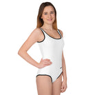 Allover-Badeanzug für Jugendliche: Badeanzug mit Logo - Hall.one