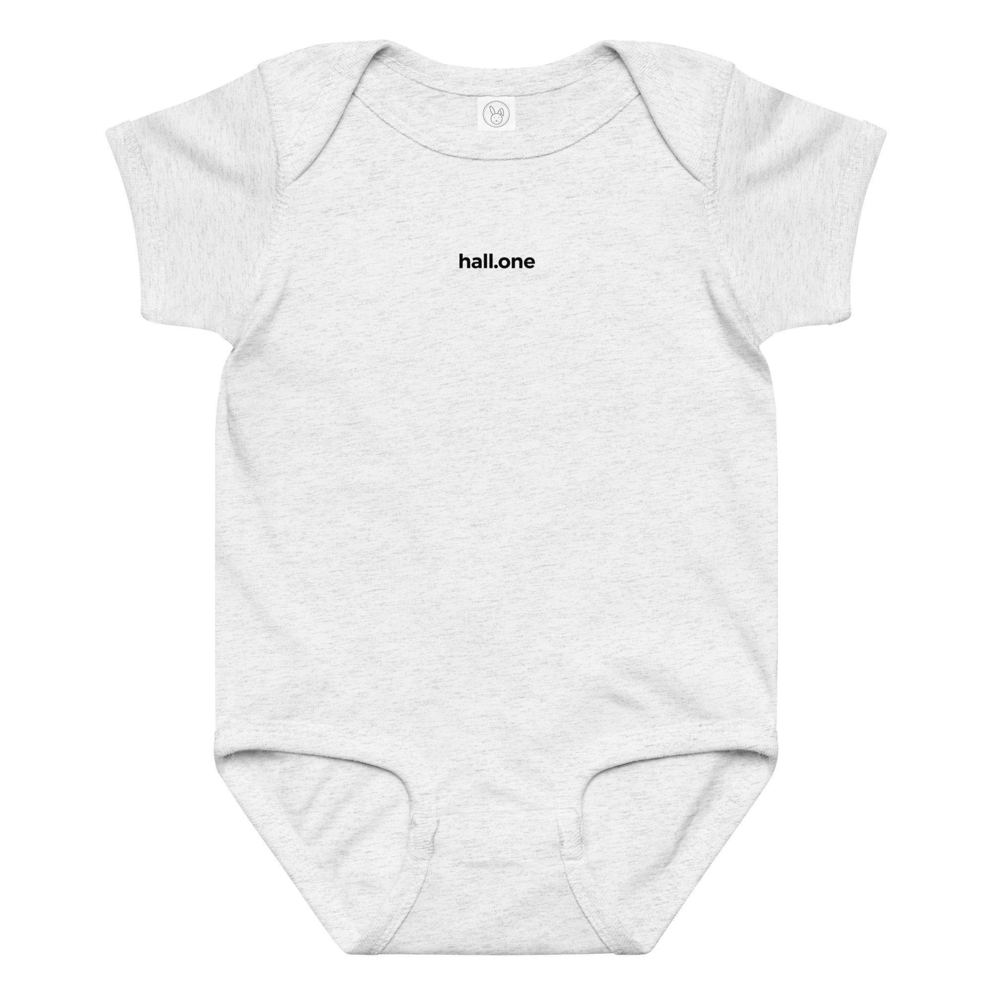 Baby-Jersey-Body: Baby-Body personalisiert - Hall.one