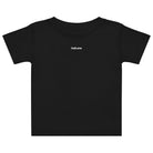 Baby-Jersey-T-Shirt: Babyshirt mit Logo - Hall.one