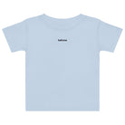 Baby-Jersey-T-Shirt: Babyshirt mit Logo - Hall.one