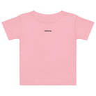 Baby-Jersey-T-Shirt: Babyshirt mit Logo - Hall.one