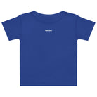 Baby-Jersey-T-Shirt: Babyshirt mit Logo - Hall.one