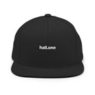 Snapback-Cap: Schildkappe mit Logo - Hall.one