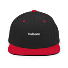 Snapback-Cap: Schildkappe mit Logo - Hall.one