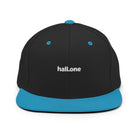 Snapback-Cap: Schildkappe mit Logo - Hall.one