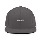 Snapback-Cap: Schildkappe mit Logo - Hall.one