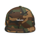 Snapback-Cap: Schildkappe mit Logo - Hall.one