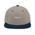 Snapback-Cap: Schildkappe mit Logo - Hall.one