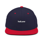 Snapback-Cap: Schildkappe mit Logo - Hall.one