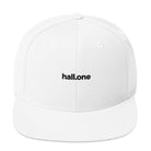 Snapback-Cap: Schildkappe mit Logo - Hall.one