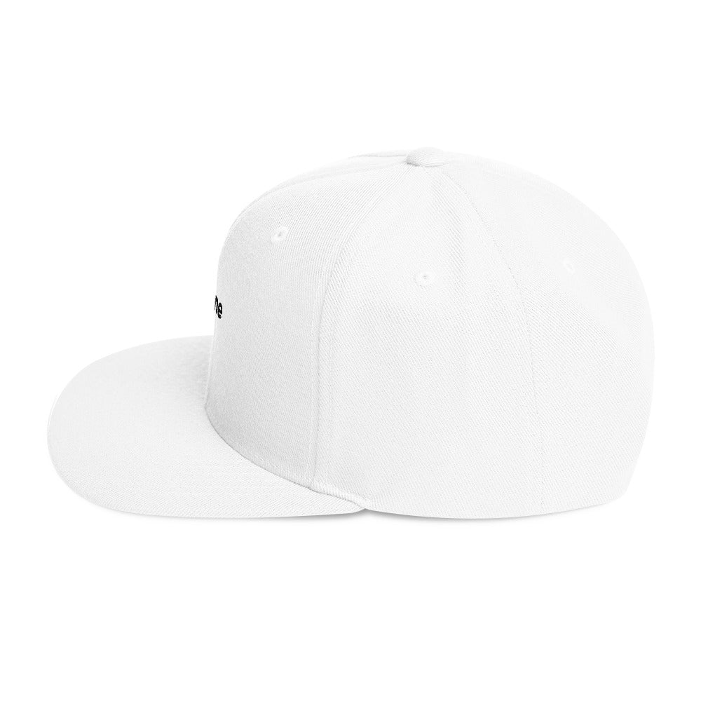 Snapback-Cap: Schildkappe mit Logo - Hall.one