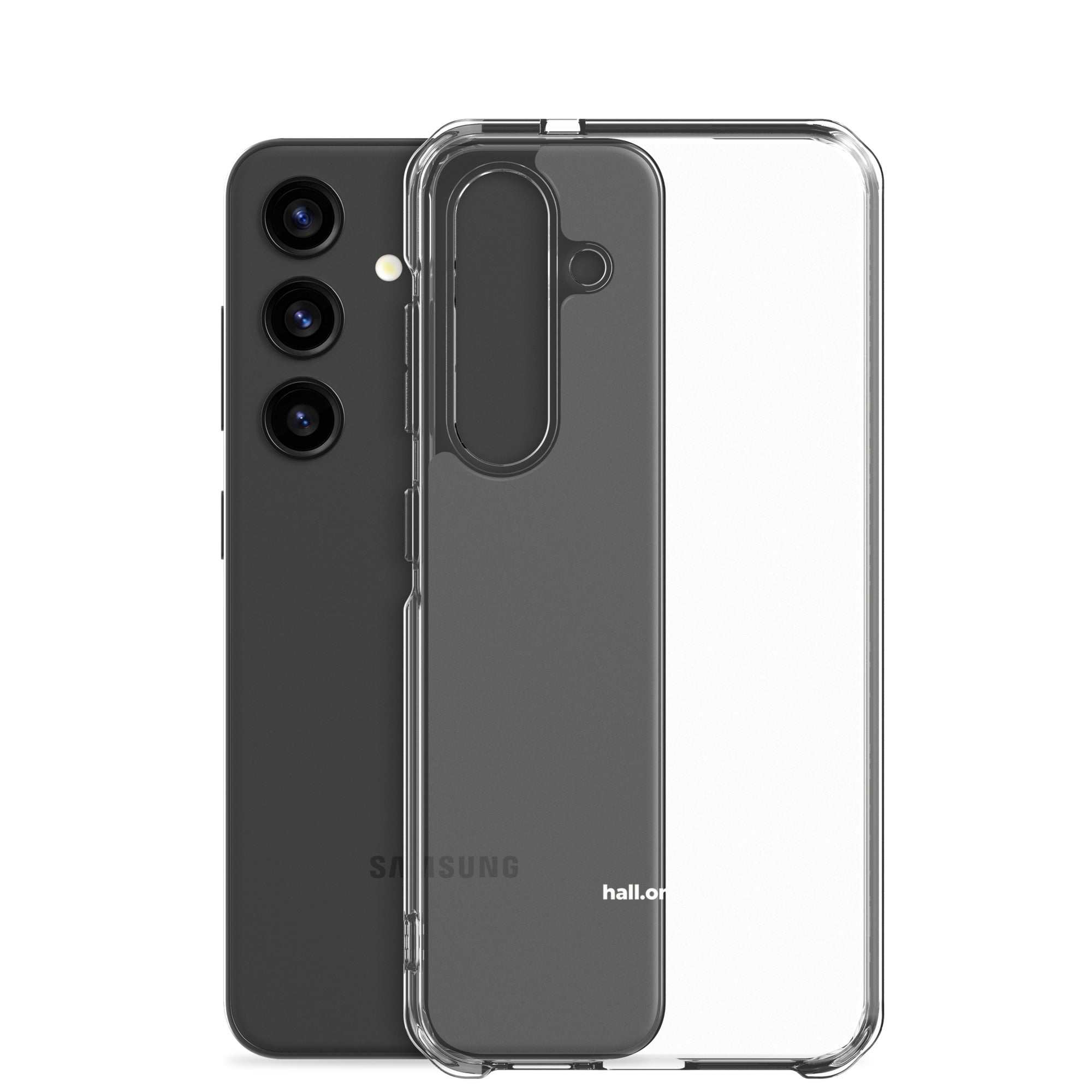 Samsung-Handyhülle: Samsung Handyhülle mit Logo bedruckt - Hall.one