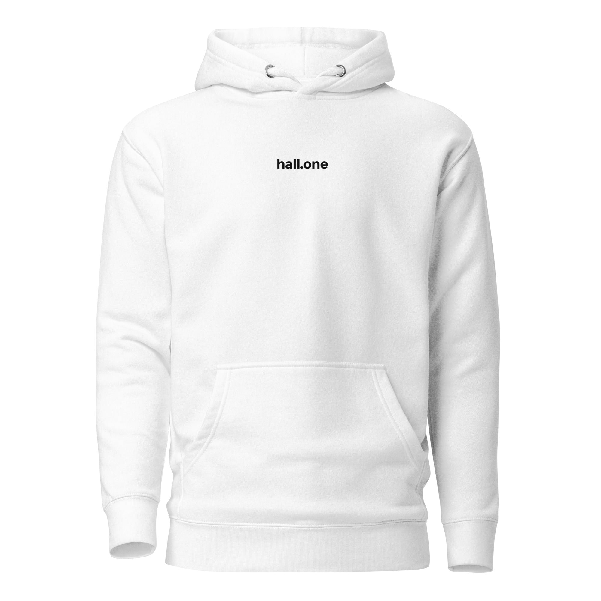 Unisex-Kapuzenpullover: Kapuzenpullover personalisierbar - Hall.one