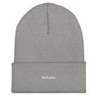 Umgeschlagene Beanie: Beanie personalisierbar - Hall.one