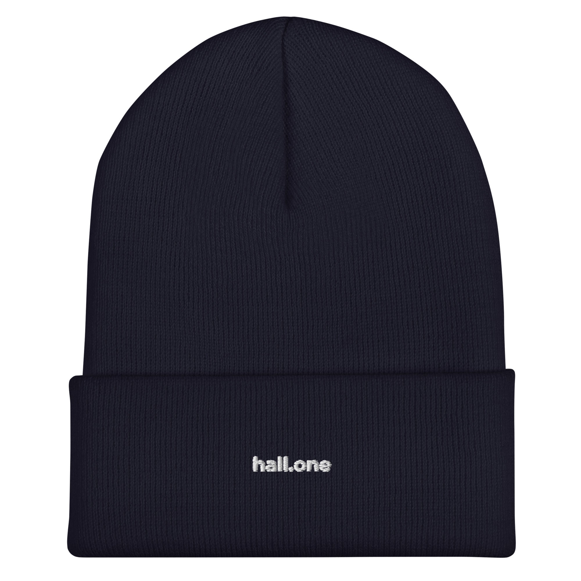 Umgeschlagene Beanie: Beanie personalisierbar - Hall.one
