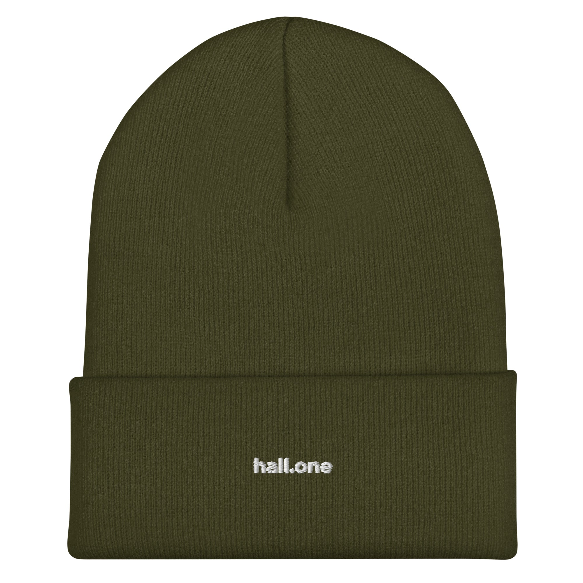 Umgeschlagene Beanie: Beanie personalisierbar - Hall.one